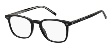 Premium Men Tommy Hilfiger Eyeglasses: TH 1814 - Black - SpecSMART Eye Clinic (Diagonal View)